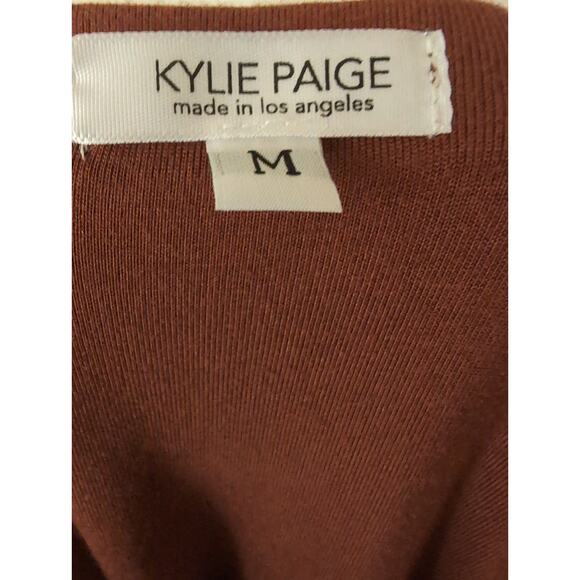 Kylie Paige Ashley orange cottagecore rustic flowy dress skirt combo M - Picture 8 of 9